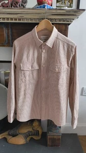 Our kind of Guise Mens Chambers Shirt Red Stripe Medium Made in Germany - Picture 1 of 15