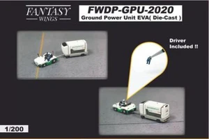 Ground Power Unit Set (EGAS) Maßstab 1:200 Druckguss Fantasywings FWDP-GPU-2020 - Bild 1 von 1