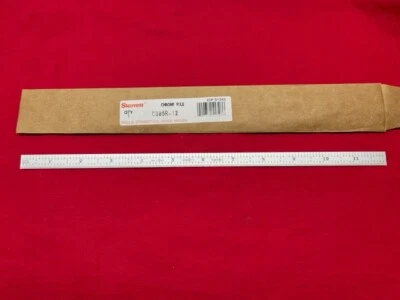 Starrett C305R-12 Full Flexible Steel Rule with Inch Graduations, 12"  IN STOCK - Image 1 of 3