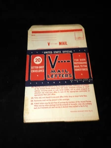 Vtg WWII United States Official V Mail - 20 Letters - NOS - c - Picture 1 of 4