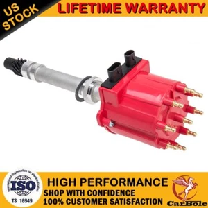 BILLET HIGH PERFORMANCE RACING DISTRIBUTOR FOR GMC CHEVROLET 5.0L 5.7L 7.4L V8 - Picture 1 of 15