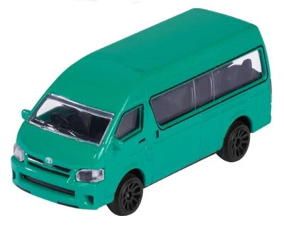 Coche diecast Majorette Toyota Hiace verde escala 1:64 3 pulgadas EE. UU. ARANCELES DE IMPORTACIÓN PAGADOS Foto 1 de 3