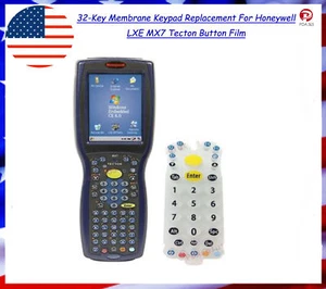 32-Key Membrane Keypad Replacement For Honeywell LXE MX7 Tecton Button Film - Picture 1 of 3