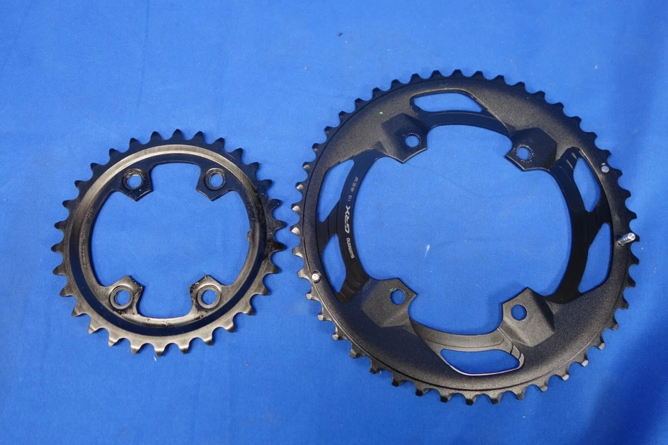 SHIMANO GRX FC-RX600-11 110mm BCD 4 Arm Outer Chainring - 46T-NF - Y0K698010