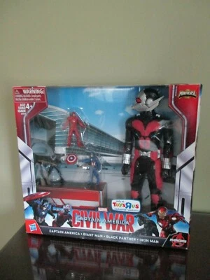 MINIVERSO VENGADORES CAPITÁN AMÉRICA GUERRA CIVIL HOMBRE GIGANTE JUEGO VERDADERO Exclusivo Foto 1 de 4