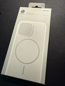 Beats Case White / Beige For iPhone 16 Pro Max Cover MagSafe 2025 - Picture 1 of 2
