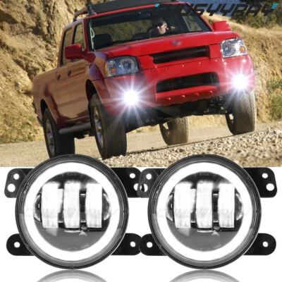 Kit de luces antiniebla para parachoques de conducción Nissan Frontier Xterra 2001-2004 6000 k Foto 1 de 4