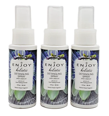 Enjoy Holistic Detangling Spray 2 oz - PACK OF 3 Foto 1 de 4