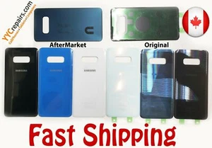 Samsung Galaxy S10e Glass Rear Panel Replacement Battery Back Door Cover - Photo 1 sur 1