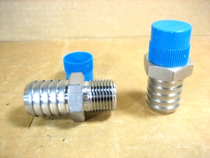 Swagelok 1/2" NPT x 3/4" barra tubolare, lotto di 2 - Foto 1 di 7