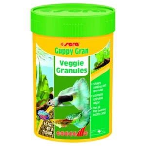 Sera Guppy Gran 44g Veggie Pellet Micro Granules Guppies Tropical Fish Food - Picture 1 of 2