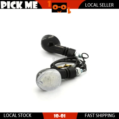 2X Indicador de lente transparente moto de cross para Husaberg FC 450/4 DIV 2005 Foto 1 de 3