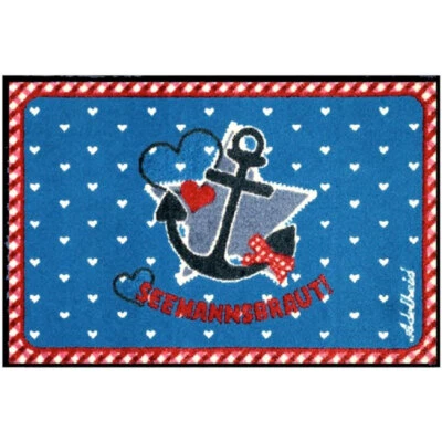 Waschbare Fußmatte ADELHEID Seemannsbraut 50x75 cm Wash+Dry Fußabstreifer - Bild 1 von 4
