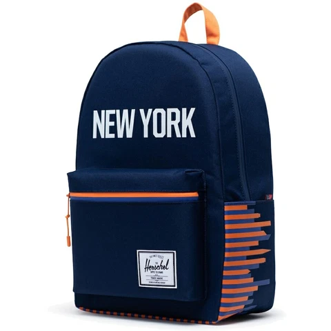 Herschel New York Knicks City Edition Settlement 15" Backpack LAPTOP Blue Orange Cover