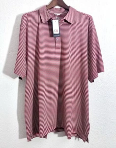 Cutter & Buck Polo (Golf) Camicia Nuova con etichette Taglia XXL CB Drytech 50 UPF Bishop Iker - Foto 1 di 8