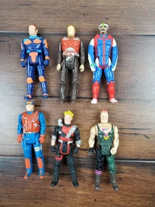 Vtg 1985 M.A.S.K. Raven Calhoun Burns Matt Trakker Dusty Hayes Kenner Figure Lot - Picture 1 of 2