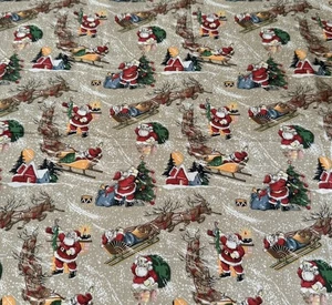 Alexander henry fabric” Christmas Eve” ( 1 Yard X42’ Wide)  - Picture 1 of 5