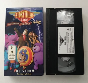 Storyteller Cafe Adventures From The Bible The Storm Noah's Ark VHS by CBN - Imagen 1 de 3