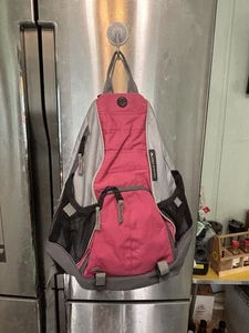 High Sierra Back Pack Pink And Grey Light Weight Comfortable - Picture 1 of 6