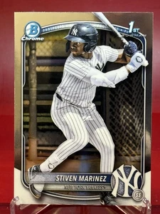 2025 Bowman Chrome Stiven Marinez #BCP-189 Prospects New York Yankees - Foto 1 di 2