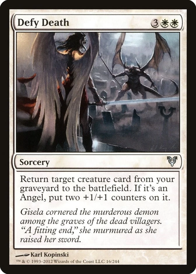 Defy Death 16 LP Normal Avacyn Restored MTG EN - Image 1 of 1