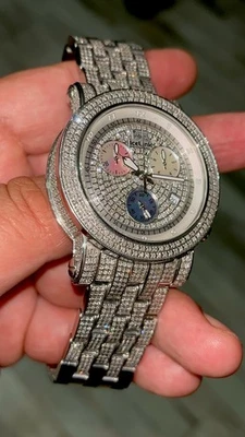 Reloj Hombre Icelink Icebank Diamante Joe Rodeo Don Benny Techno Jacob Co Foto 1 de 4