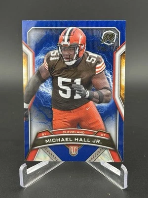 2024 Topps Resugence MICHAEL HALL JR. Rookie Navy Surge /275 Cleveland Browns - Image 1 of 2
