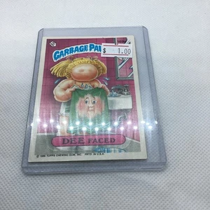 Garbage Pail Kids Series 5 1986 #169a Dee Faced - Picture 1 of 2