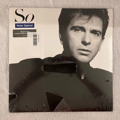 Peter Gabriel - So - Remastered Vinyl LP Record Album + Hi-Res Download Card Foto 1 de 2
