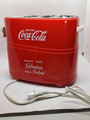 Nostalgia Coca Cola HDT600COKE Pop-Up Hot Dog Toaster - Image 1 of 4