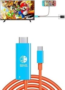 Switch Dock HDMI Adapter Cable, Portable Docking Station 2M Cable - Picture 1 of 22