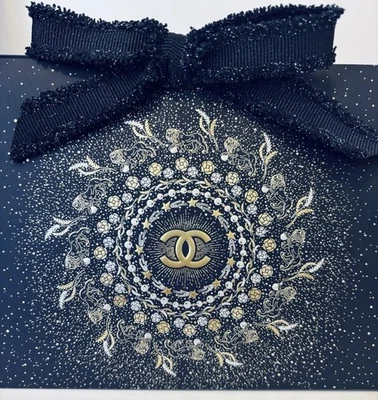 Chanel Gift Bag Limited Edition Holidays 2025 / Size: 8.8” X 5.6” X 3” - Image 1 of 4