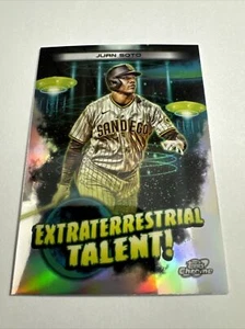 2023 Topps Cosmic Chrome Extraterrestrial Talent #ET10 Juan Soto-OF-Padres - Picture 1 of 2