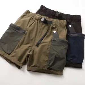 Hot Mens Pocket Cargo Shorts Loose Quick Drying Casual Sports Pants Beach Party - Picture 1 of 13