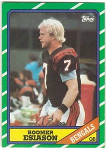 Boomer Esiason 1986 Topps #255 Cincinnati Bengals - Imagen 1 de 1