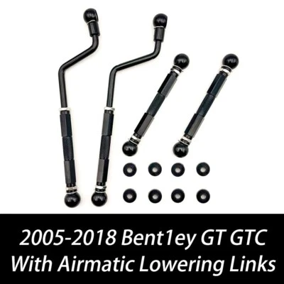 For 04-2017 BENTLEY CONTINENTAL GT GTC ADJUSTABLE LOWERING LINKS SUSPENSION KIT - Imagen 1 de 4