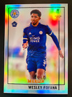 2020-21 Topps Merlin Chrome Ucl # 74 Wesley Fofana Leicester Refractor Rookie Rc