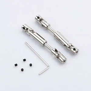 4 Wheel Metal Universal Drive Shaft CVD For WPL B14 B14K C24 C24K C34K C44 C44K - Picture 1 of 5