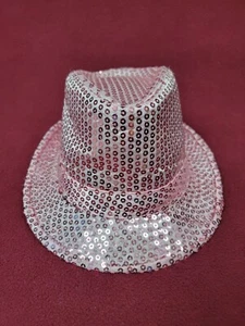 Shiny sequins party Hat Cap one size fedora - Picture 1 of 14
