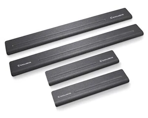 Auto Dorpels Deurdrempels Zwart voor Seat Ibiza IV 6J FL Hatchback 5-deurs 2012- - Afbeelding 1 van 5