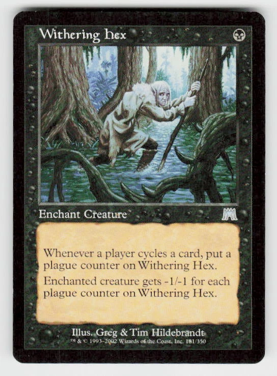 Onslaught #181 Withering Hex - Image 1 of 2