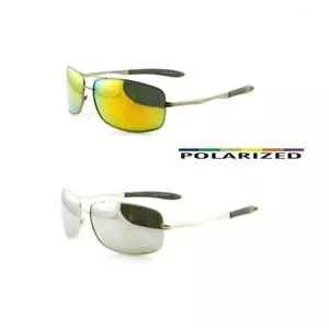 XS POLARIZED Sport Eyewear Sunglasses Mirror Metal Frames Driving For Men Women. - Picture 1 of 3
