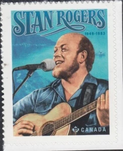 Kanada Stan Rogers, Folksänger postfrisch Stempel - Bild 1 von 1