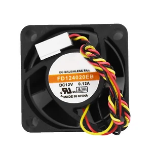 Y.S.TECH FD124020EB Cooler Fan DC12V 0.12A 3Pin Cooling FAN Heat Sink 40x40x20mm - Bild 1 von 9