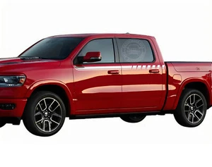 Waist Line Stripe Graphic Decal Sticker For Dodge Ram 1500 Trx Classic 2500 3500 - Picture 1 of 9