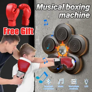 2024 New Music Boxing Machine Smart Bluetooth Music Boxing Parent-Child Games US