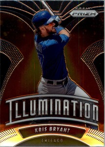 2020 Panini Prizm Illumination #9 Kris Bryant - NM-MT