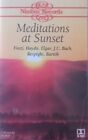 MEDITATIONS AT SUNSET - Various (Cassette 1993) Used VG Condition (051)