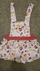 Harajuku Mini For Target Pink Bubble Overalls Dress Size 4t - Picture 1 of 7