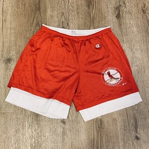 Louisville Cardinals Basketball Shorts Colosseum Men Size XL Vintage 1983 - Picture 1 of 6
